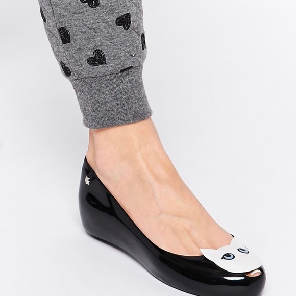 Karl Lagerfeld Shoes - Karl Lagerfeld Cat Ballet Flats